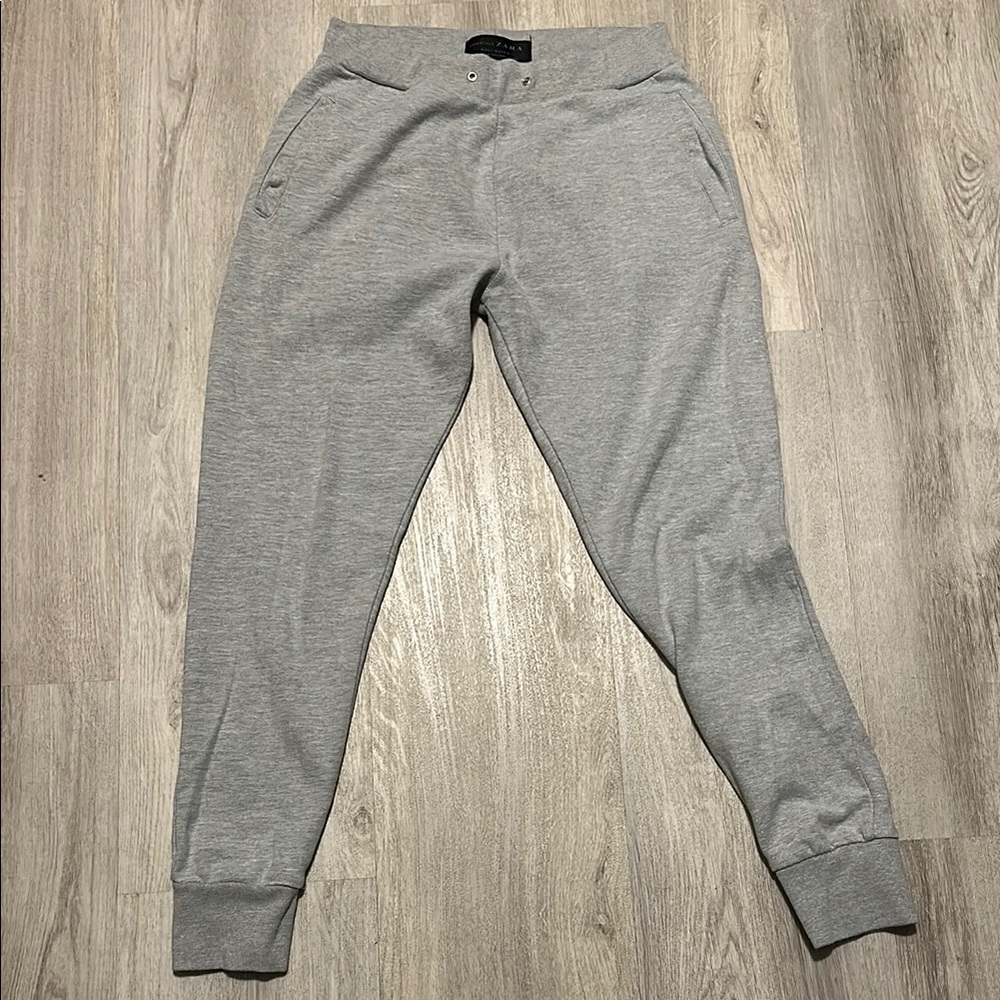 Zara Men's Grey Sweatpants